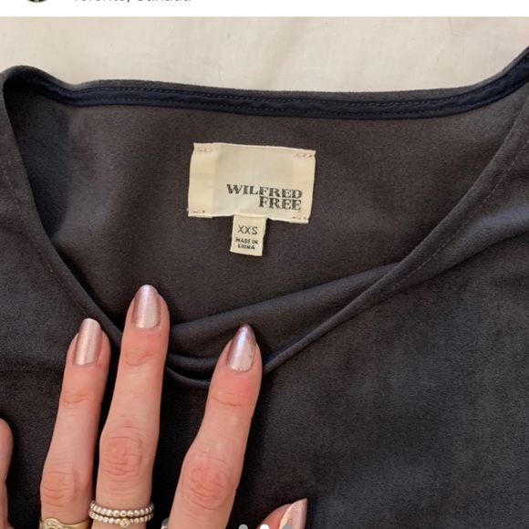 Wilfred Nori Suede Dress - Picture 2 of 3